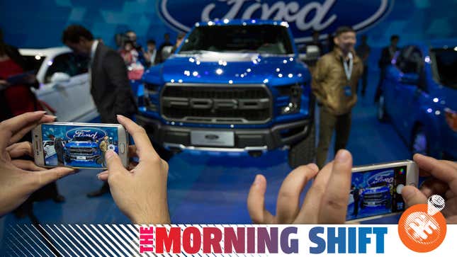 The Ford Raptor at the 2016 Beijing Auto Show