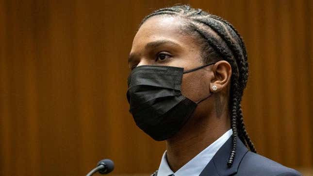 Image for article titled A$AP Rocky Says He’s Too Busy To Go to Court