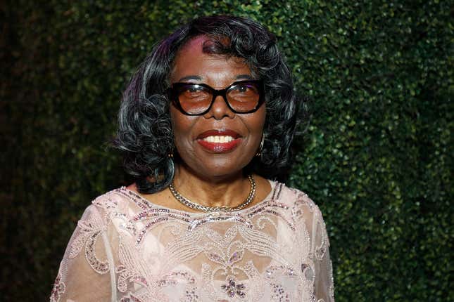 Mother of Biggie Smalls, Voletta Wallace attends the Lincoln Center orchestral tribute to Notorious B.I.G at Lincoln Center for the Performing Arts on June 10, 2022 in New York City.