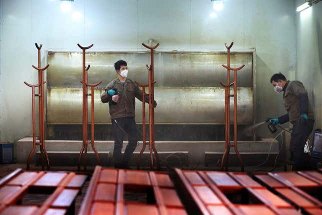 Chinese demand for rosewood is threatening the African species of wood, the Mukula.