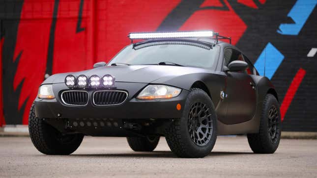 Image for article titled This BMW Z4 M Coupé Safari Build Makes Your Mad Max Dreams A Reality