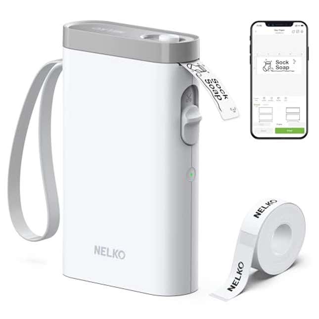 Image for article titled Nelko Label Maker Machine with Tape, Now 25% Off