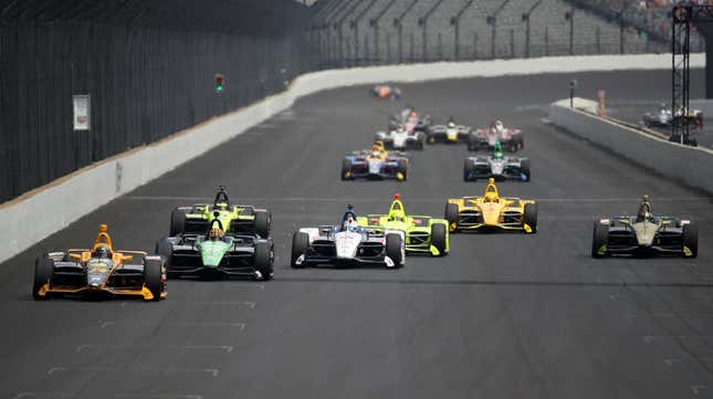 Image for article titled Here Are The Final Eight Rows Of The 2020 Indy 500 Starting Grid