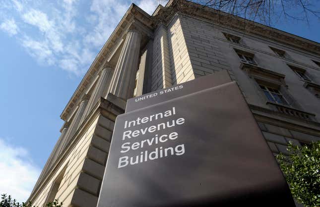 FILE - The exterior of the Internal Revenue Service (IRS) building in Washington on March 22, 2013. The IRS says it has collected an additional $360 million in overdue taxes from delinquent millionaires, as agency leadership tries to promote the latest work its done to modernize the agency with Inflation Reduction Act funding. (AP Photo/Susan Walsh, File)