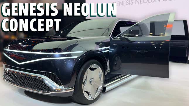 Neolun Concept First Look : The First Full-Size Electric SUV From Genesis