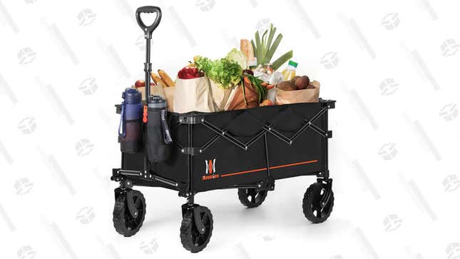 Collapsible Folding Wagon Cart | $80 | Amazon