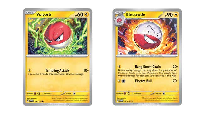 if I was PKMN God, shiny Voltorb and Electrode would actually look like  this : r/pokemon