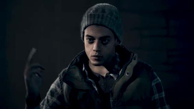 Rami Malek in Until Dawn