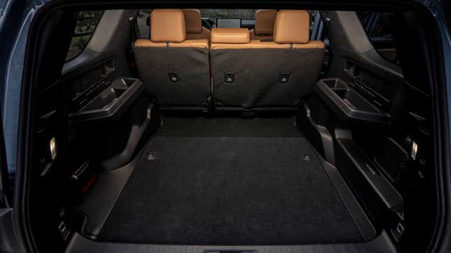 Cargo space of a 2025 Toyota 4Runner