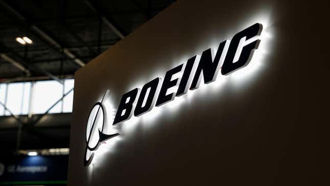 The Boeing logo