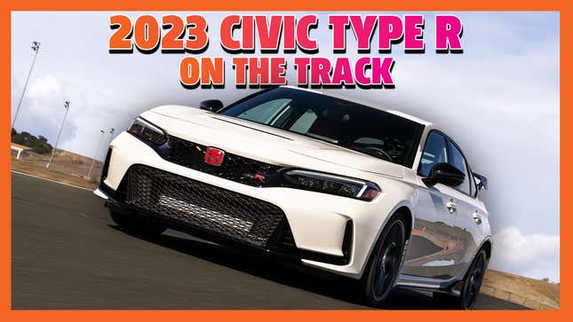 2023 Civic Type R on The Track