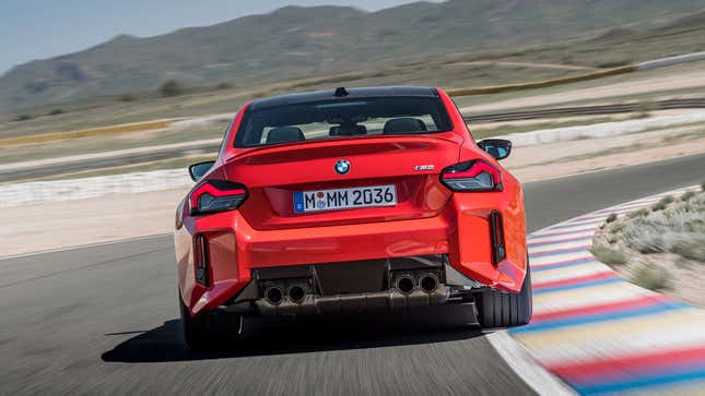 2023 BMW M2 rear view