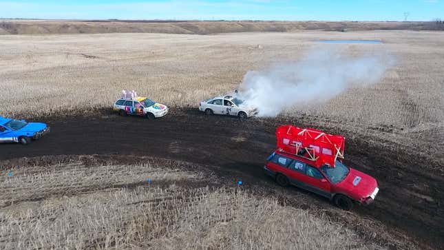 The Three Hours Of LeMelons Is The $300 Crapcan Dirt Race Of Your Dreams