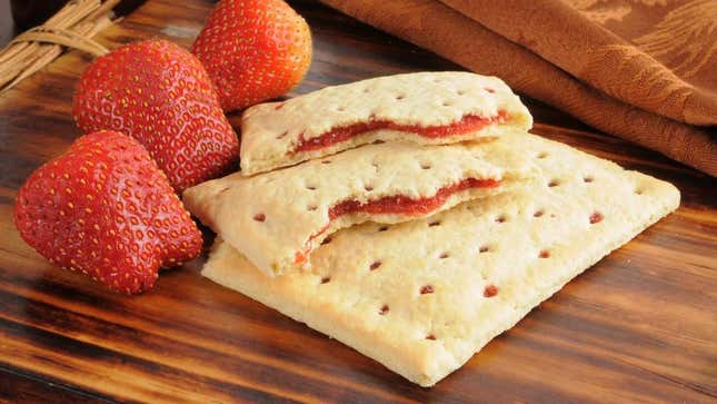 Strawberry toaster pastry