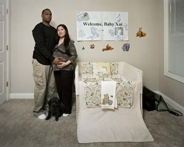 Liz & Deedrick, expecting in 14 days