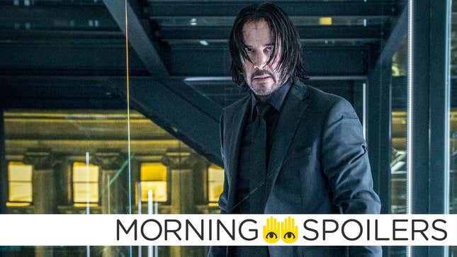 A disheveled Keanu  Reeves as John Wick, in Chapter 3.