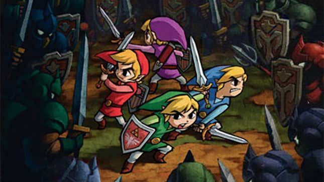 The Legend Of Zelda Four Swords Adventures