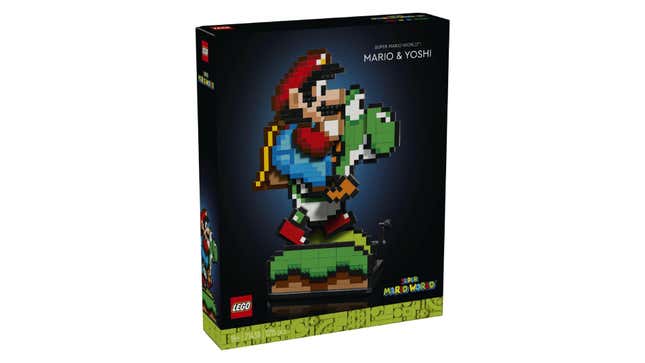 The box for the Mario & Yoshi Lego set.