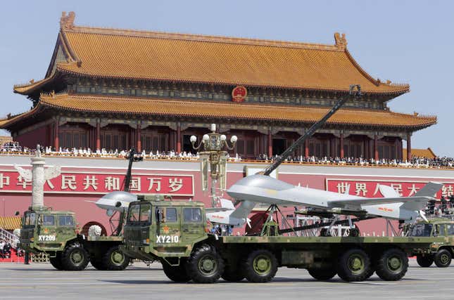 Image for article titled Everything about China’s WWII parade was huge—including 300,000 military layoffs