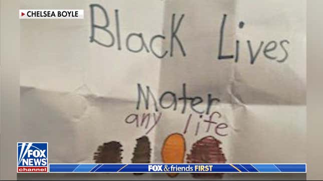 First Grader Disciplined For “Any Life” Matters Drawing, Mother Sues School