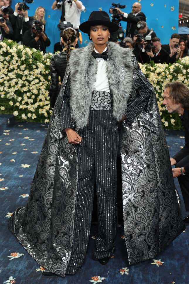 Image for article titled Live 2025 Met Gala: Black Stars&#39; Red Carpet Looks