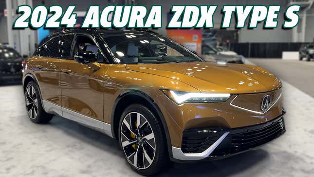 2024 Acura ZDX Type S First Look: Unleashing 500 HP In An Electrifying Package