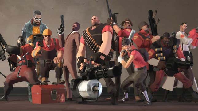 Gordon Freeman joins the cast of Team Fortress 2.