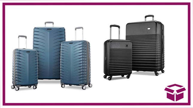 Don’t book your summer vacation before you head to Samsonite for up to 40% off new luggage.