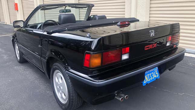 1986 Honda CRX Si Straman