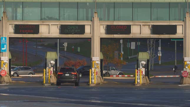 Image for article titled Two Killed In Car Explosion At U.S.-Canada Border