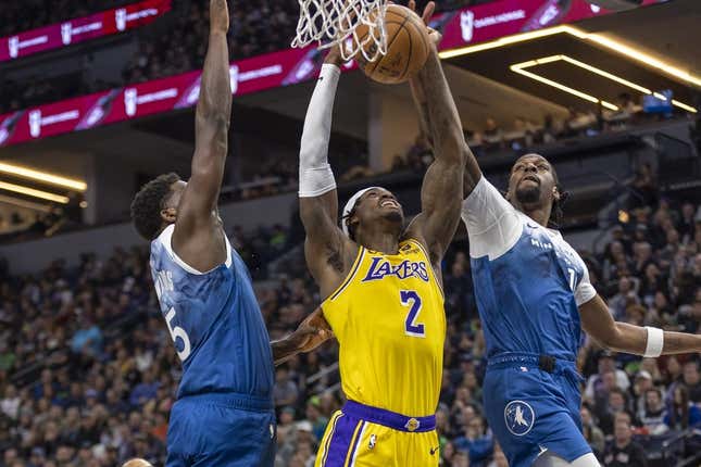 Wolves Hold Off Lakers As LeBron James (ankle) Sits Out