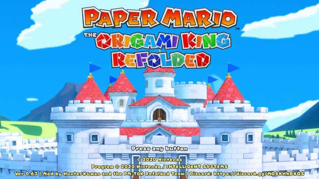 Paper Mario The Origami King Refolded Screenshots And Videos Kotaku