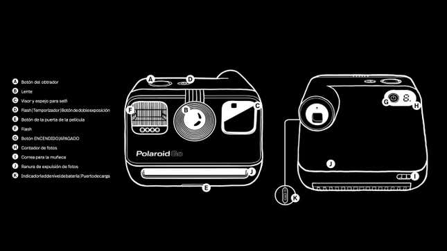Polaroid Go Cámara Instantánea Compacta Blanca