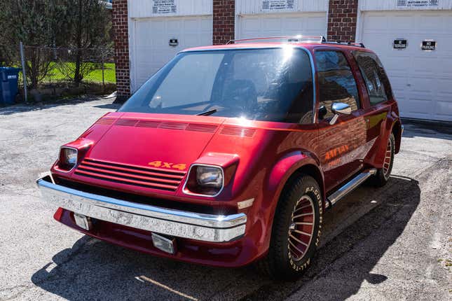 Image for article titled AMC's Vision For The Future Included A Turbo 4x4 Van With Turbine Wheels