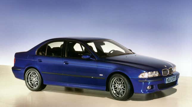 BMW E39 M5 Vorderansicht 3/4