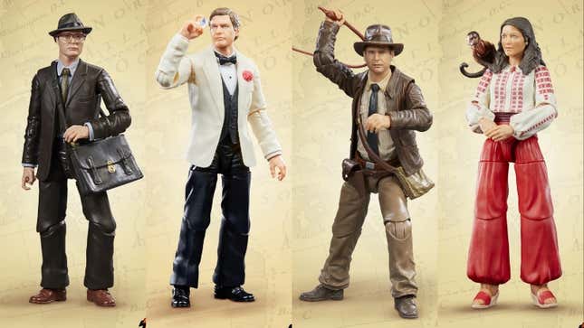 Indiana Jones Macera Serisindeki figür örnekleri.