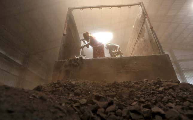 Coal demand in India is hit by its economic slowdown and a good monsoon