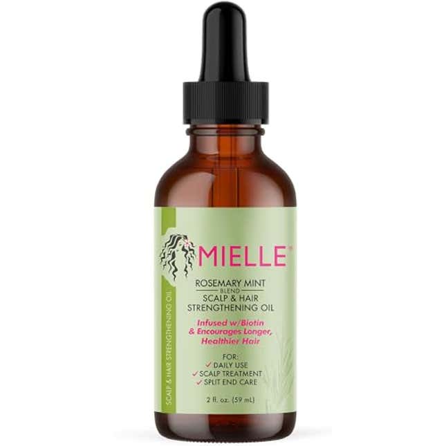 Image for article titled Mielle Organics Rosemary Mint Scalp &amp; Hair Strengthening Oil for All Hair Types, Now 24% Off