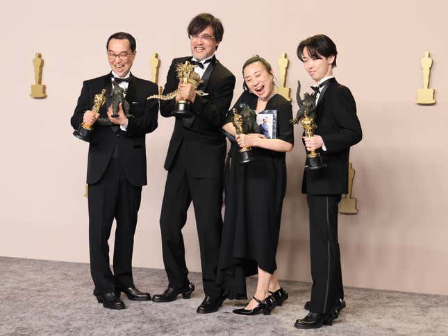 Image for article titled Godzilla Was The True Golden Boy Of The Oscars