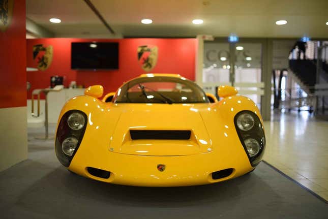 Image for article titled An iconic Porsche from Steve McQueen’s 1971 film “Le Mans” is now an electric supercar
