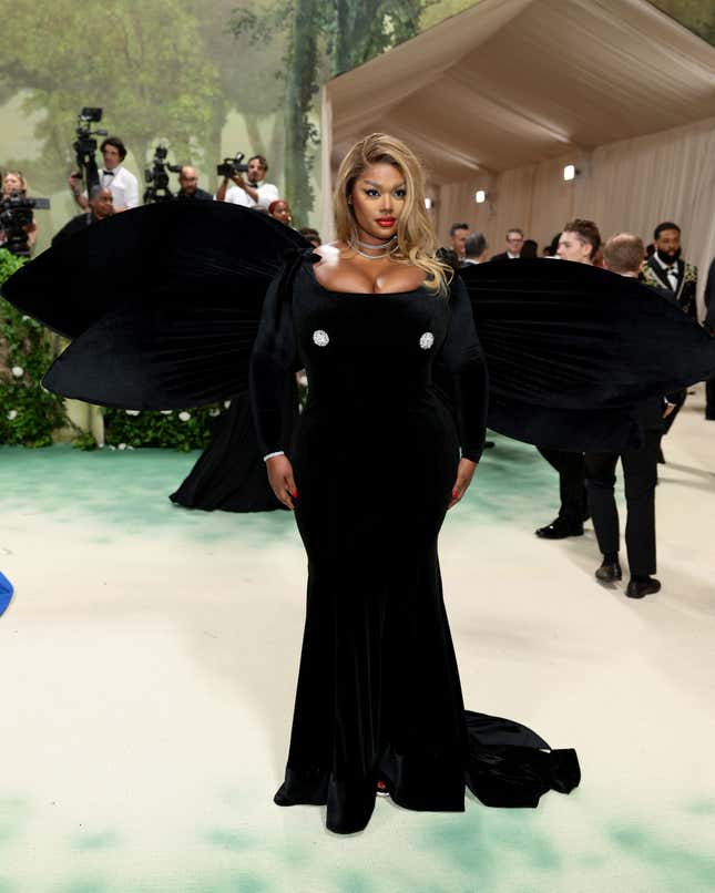 NEW YORK, NEW YORK - MAY 06: Precious Lee attends The 2024 Met Gala Celebrating “Sleeping Beauties: Reawakening Fashion” at The Metropolitan Museum of Art on May 06, 2024 in New York City. 
