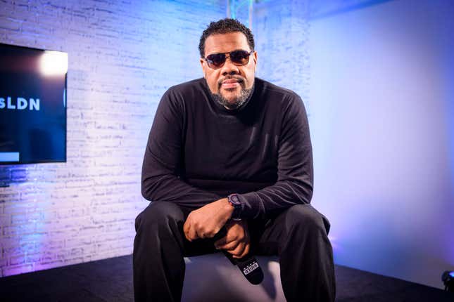 Fatman Scoop during a BUILD series event in London.