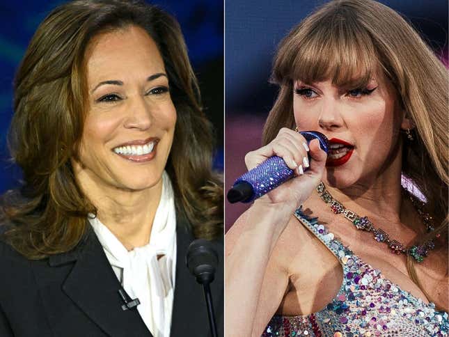 Image for article titled The Kamala Harris campaign’s Taylor Swift-inspired friendship bracelets have already sold out