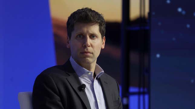Image for article titled OpenAI Fires CEO Sam Altman