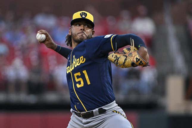 Brewers turn to Freddy Peralta for bounce-back vs. D-backs
