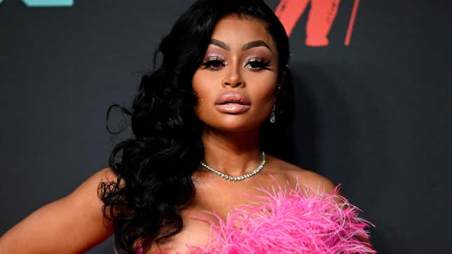  Blac Chyna arrives at the 2019 MTV Video Music Awards at the Prudential Center in Newark, New Jersey on August 26, 2019.