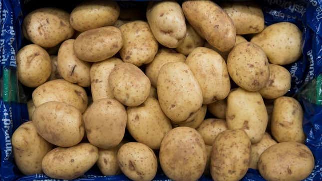 potatoes in box