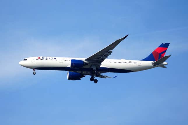 Un avion de Delta Air Lines