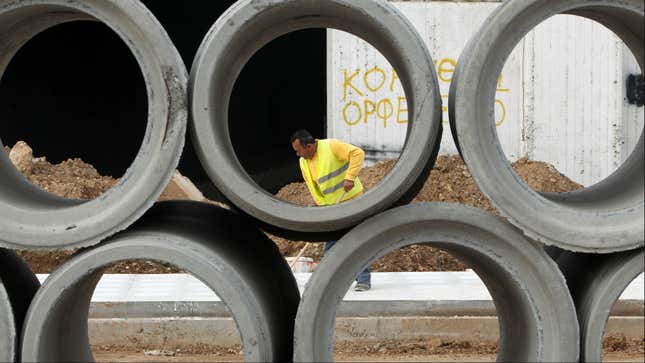 Cleaning up the mess in Greece