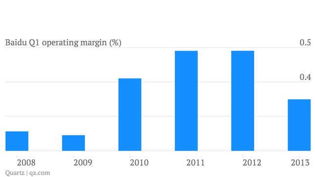 Image for article titled Baidu’s spending is freaking out investors who don’t get that making brain-like computers ain’t cheap